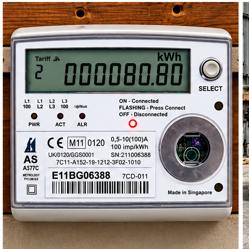fortune sphere electric meter clear